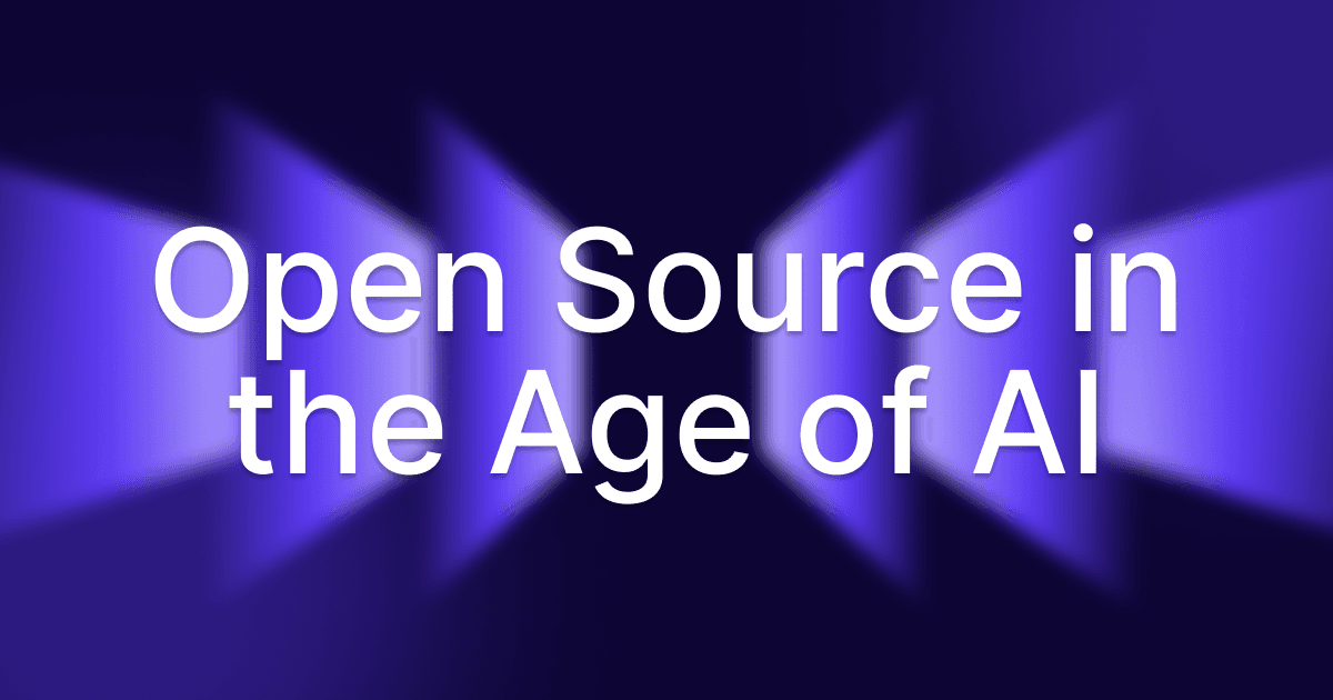 Open Source in the Age of AI